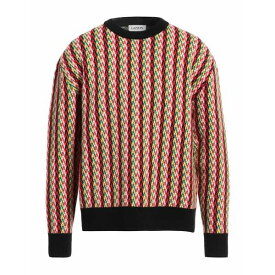 【送料無料】 ランバン メンズ ニット&セーター アウター Sweaters Red