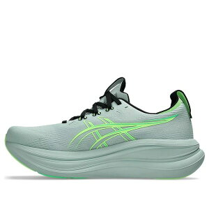 ASICS �A�V�b�N�X �����Y �X�j�[�J�[ �yASICS Gel-Nimbus 28 2E Wide 'Cold Moss Illuminate Green' 1011C144-400�z �T�C�Y US_6(24.0cm)