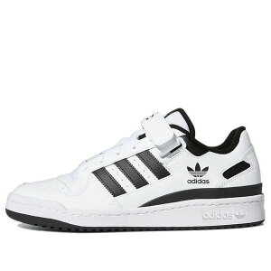 adidas �A�f�B�_�X �����Y �X�j�[�J�[ �yadidas Forum Low 'White Black' FY7757�z �T�C�Y US_6(24.0cm)