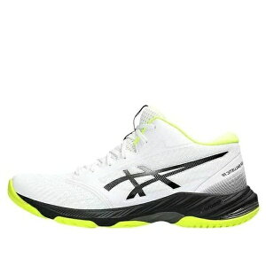 ASICS AVbNX Y Xj[J[ yASICS Netburner Ballistic FF MT 3 'White Gunmetal Lime' 1051A074-102z TCY US_11(29.0cm)