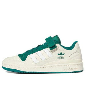 adidas �A�f�B�_�X �����Y �X�j�[�J�[ �yadidas Forum Low Shoes 'White Collegiate Green' GX9398�z �T�C�Y US_10.5(28.5cm)