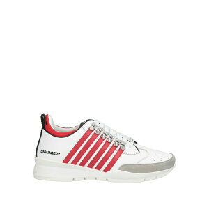 【送料無料】 ディースクエアード メンズ スニーカー シューズ Sneakers White