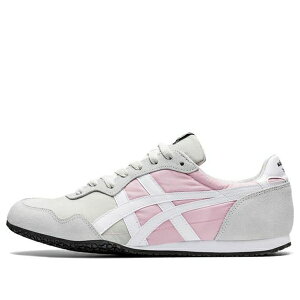 Onitsuka Tiger �I�j�c�J�^�C�K�[ �����Y �X�j�[�J�[ �yOnitsuka Tiger Serrano 'White Grey Pink' 1183B400-023�z �T�C�Y US_9.5(27.5cm)