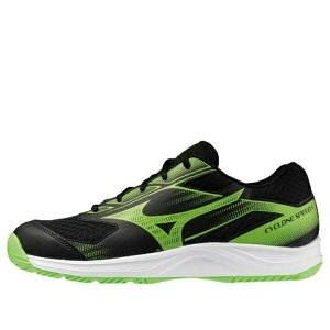 Mizuno �~�Y�m �����Y �X�j�[�J�[ �yMizuno Cyclone Speed 5 Volleyball Wide Width 3E 'Black Green' V1GA258049�z �T�C�Y US_9.5(27.5cm)