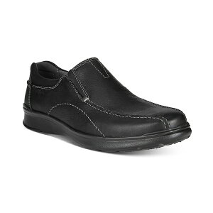N[NX Y Xb|E[t@[ V[Y Men's Cotrell Step Bike Toe Slip On Black Oily Leather