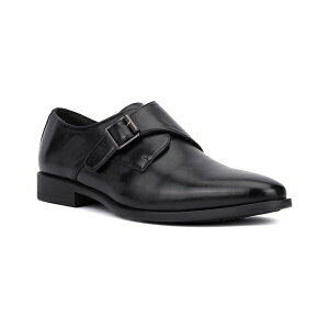 �G�b�N�X���C �����Y �h���X�V���[�Y �V���[�Y Footwear Men's Riley Monk Strap Dress Shoe Black