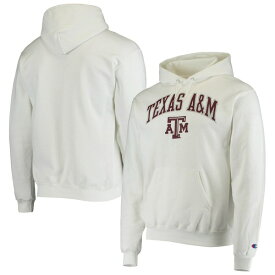 チャンピオン メンズ パーカー・スウェットシャツ アウター Texas A&M Aggies Champion Campus Classic Pullover Hoodie White