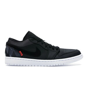 Jordan W[_ Y Xj[J[ yJordan 1 Low PSG Paris Saint-Germainz TCY US_7.5(25.5cm) Black/Black-Dark Grey-Infrared 23