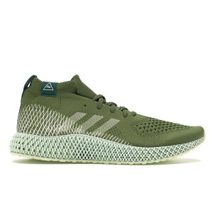 adidas �A�f�B�_�X �����Y �X�j�[�J�[ �yadidas 4D Runner Pharrell Tech Olive�z �T�C�Y US_9(27.0cm) Tech Olive/Running White/Collegiate Green