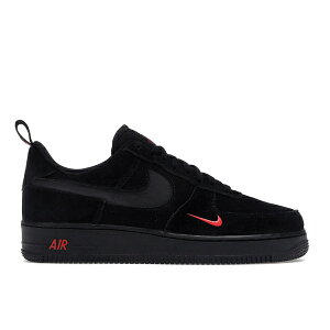 Nike iCL Y Xj[J[ yNike Air Force 1 Low Multi-Swoosh Black Crimsonz TCY US_9(27.0cm) Black/Black/Light Crimson