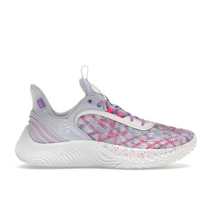 Under Armour �A���_�[�A�[�}�[ �����Y �X�j�[�J�[ �yUnder Armour Curry Flow 9 For the W�z �T�C�Y US_8(26.0cm) Oxford Blue/Vivid Lilac/White