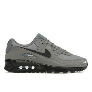 Nike �i�C�L �����Y �X�j�[�J�[ �yNike Air Max 90 Smoke Grey Light Photo Blue�z �T�C�Y US_9.5(27.5cm) Smoke Grey/Light Photo Blue/Metallic Silver/Black