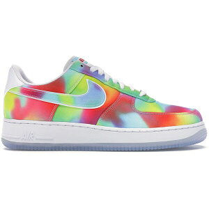 Nike �i�C�L �����Y �X�j�[�J�[ �yNike Air Force 1 Low Tie Dye Chicago�z �T�C�Y US_7.5(25.5cm) Multi-Color/White