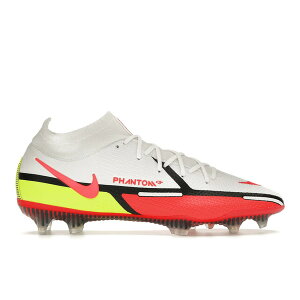 Nike �i�C�L �����Y �X�j�[�J�[ �yNike Phantom GT2 Dynamic Fit Elite FG Volt Bright Crimson�z �T�C�Y US_7(25.0cm) White/Volt/Bright Crimson