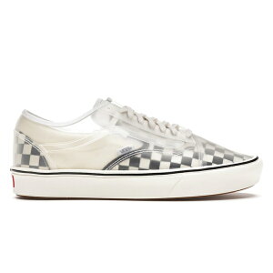 Vans �o���Y �����Y �X�j�[�J�[ �yVans ComfyCush Slip-Skool Checkerboard Clear�z �T�C�Y US_11(29.0cm) Black/White