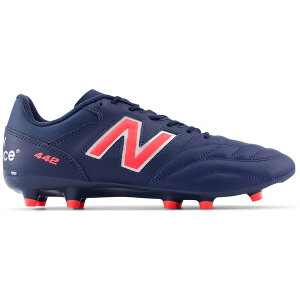 New Balance �j���[�o�����X �����Y �X�j�[�J�[ �yNew Balance 442 Team FG v2 Navy Silver Energy Red�z �T�C�Y US_7(25.0cm) NB Navy/Silver/Energy Red