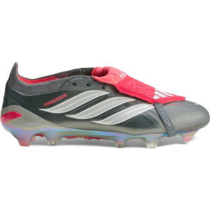 adidas �A�f�B�_�X �����Y �X�j�[�J�[ �yadidas Predator Elite Fold-Over Tongue FG Finishers Steel Pack�z �T�C�Y US_7(25.0cm) Iron Metallic/Cloud White/Lucid Red