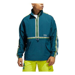 adidas AfB_X Y Xj[J[ yadidas originals Taped Anorak Zipper Cardigan Pullover Sports Jacket Green GN3894z TCY US_M_L