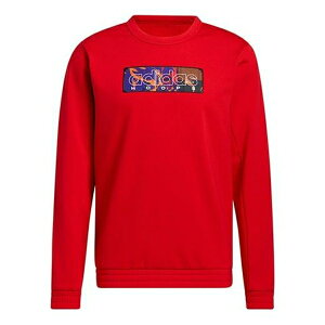 adidas AfB_X Y Xj[J[ yadidas Mic Gfx Crew New Year's Edition Basketball Sports Fleece Lined Round Neck Pullover Red GQ2834z TCY US_M_S