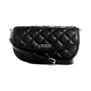 QX fB[X V_[obO obO Tinsley Small Quilted Flap Shoulder Bag Black