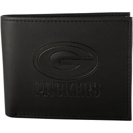 エバーグローンエンタープライズ メンズ 財布 アクセサリー Green Bay Packers Hybrid BiFold Wallet Black