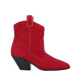 GIUSEPPE ZANOTTI ジュゼッペザノッティ ブーツ シューズ レディース Ankle boots Red