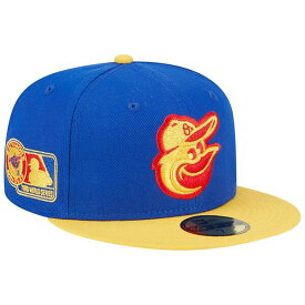 ニューエラ メンズ 帽子 アクセサリー Baltimore Orioles New Era Empire 59FIFTY Fitted Hat Royal/Yellow