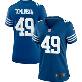 ナイキ レディース ユニフォーム トップス Indianapolis Colts Nike Women's Alternate Custom Jersey Royal