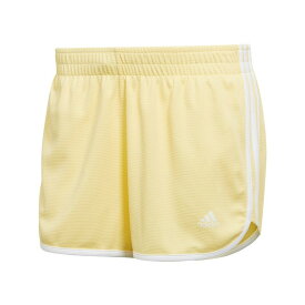【送料無料】 アディダス レディース カジュアルパンツ ボトムス Marathon 20 3inch Running Shorts Womens Yellow