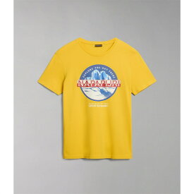 【送料無料】 ナパピリ メンズ Tシャツ トップス Napa S-Forsteri T Sn34 Yellow Y1H1