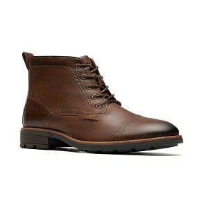 N[NX Y u[c V[Y Men's Collection Emmet Zip Boots Brown distressed leather