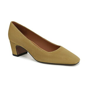 �t�����R�T���g ���f�B�[�X �I�b�N�X�t�H�[�h �V���[�Y Women's Salino Square Toe Pumps Mustard Brown Suede