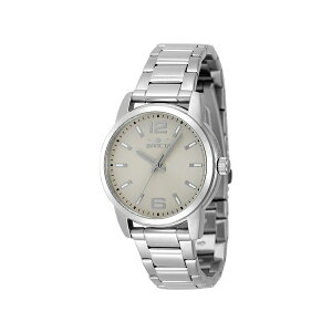 CrN^ fB[X rv ANZT[ Women's 48498 Celestial Quartz 3 Hand Ivory Dial Watch Silver