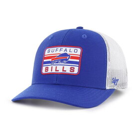 フォーティーセブン メンズ 帽子 アクセサリー Buffalo Bills '47 Drifter Adjustable Trucker Hat Royal/White