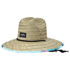 ビラボン メンズ 帽子 アクセサリー Billabong Tides Print Coastal Straw Hat Natural