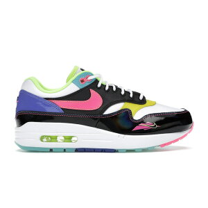 Nike �i�C�L �����Y �X�j�[�J�[ �yNike Air Max 1 Hyper Pink�z �T�C�Y US_7.5(25.5cm) Black/Black-Hyper Pink