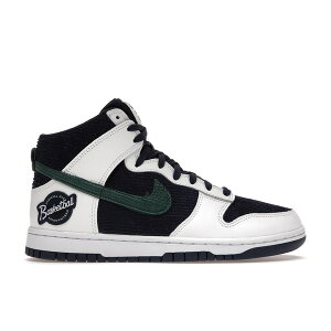 Nike �i�C�L �����Y �X�j�[�J�[ �yNike Dunk High Sports Specialties White Navy�z �T�C�Y US_8.5(26.5cm) White/Midnight Navy-Green-Volt