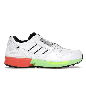 adidas �A�f�B�_�X �����Y �X�j�[�J�[ �yadidas ZX 8000 Golf�z �T�C�Y US_9.5(27.5cm) White/Orange-Volt