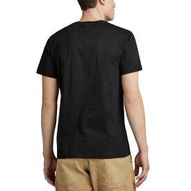 ジースター メンズ Tシャツ トップス Men's Camo Logo Box T-Shirt Amber