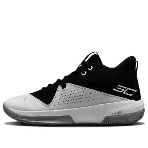 Under Armour �A���_�[�A�[�}�[ �����Y �X�j�[�J�[ �yUnder Armour SC 3Zero 4 'Black White' 3023917-002�z �T�C�Y US_8.5(26.5cm)