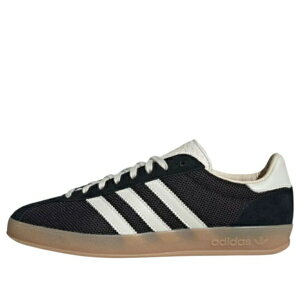 adidas �A�f�B�_�X �����Y �X�j�[�J�[ �yadidas Gazelle Indoor Pro 'Core Black Off White' JR8837�z �T�C�Y US_M_13.5