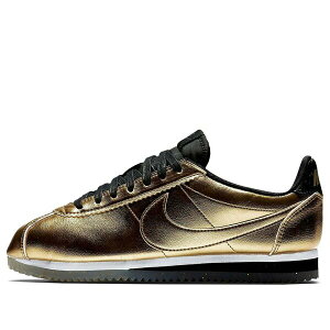 Nike �i�C�L ���f�B�[�X �X�j�[�J�[ �y(WMNS) Nike Classic Cortez Leather SE 'Metallic Gold' 902854-700�z �T�C�Y US_6(23.0cm)