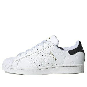 adidas �A�f�B�_�X ���f�B�[�X �X�j�[�J�[ �y(WMNS) adidas originals Superstar 'Allover Debossed Trefoils White Black' HQ1936�z �T�C�Y US_8(25.0cm)