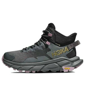 HOKA ONE ONE �z�J�I�l�I�l ���f�B�[�X �X�j�[�J�[ �y(WMNS) HOKA ONE ONE Trail Code GORE-TEX 'Black Castlerock' 1123166-BCSTL�z �T�C�Y US_7.5(24.5cm)