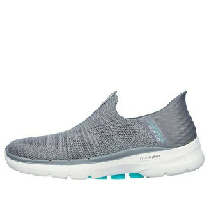 Skechers �X�P�b�`���[�Y ���f�B�[�X �X�j�[�J�[ �y(WMNS) Skechers Go Walk 6 Slip In Fabulous View 'Grey' 124569-GRY�z �T�C�Y US_8(25.0cm)