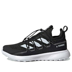 adidas �A�f�B�_�X ���f�B�[�X �X�j�[�J�[ �y(WMNS) adidas Terrex Voyager 21 Canvas Travel 'Black White' FZ3336�z �T�C�Y US_5.5(22.5cm)