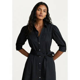 ラルフローレン レディース ワンピース トップス SHORT SLEEVE - Shirt dress - black