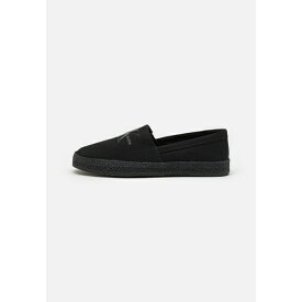 カルバンクライン メンズ サンダル シューズ SLIP ON - Espadrilles - triple black