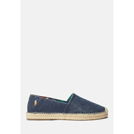 ラルフローレン メンズ サンダル シューズ CEVIO WASHED CANVAS ESPADRILLE - Espadrilles - navy