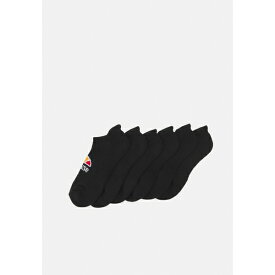エレッセ メンズ サンダル シューズ REBAN TRAINER LINER 6 PACK UNISEX - Trainer socks - black
